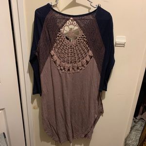 Free People tunic medium